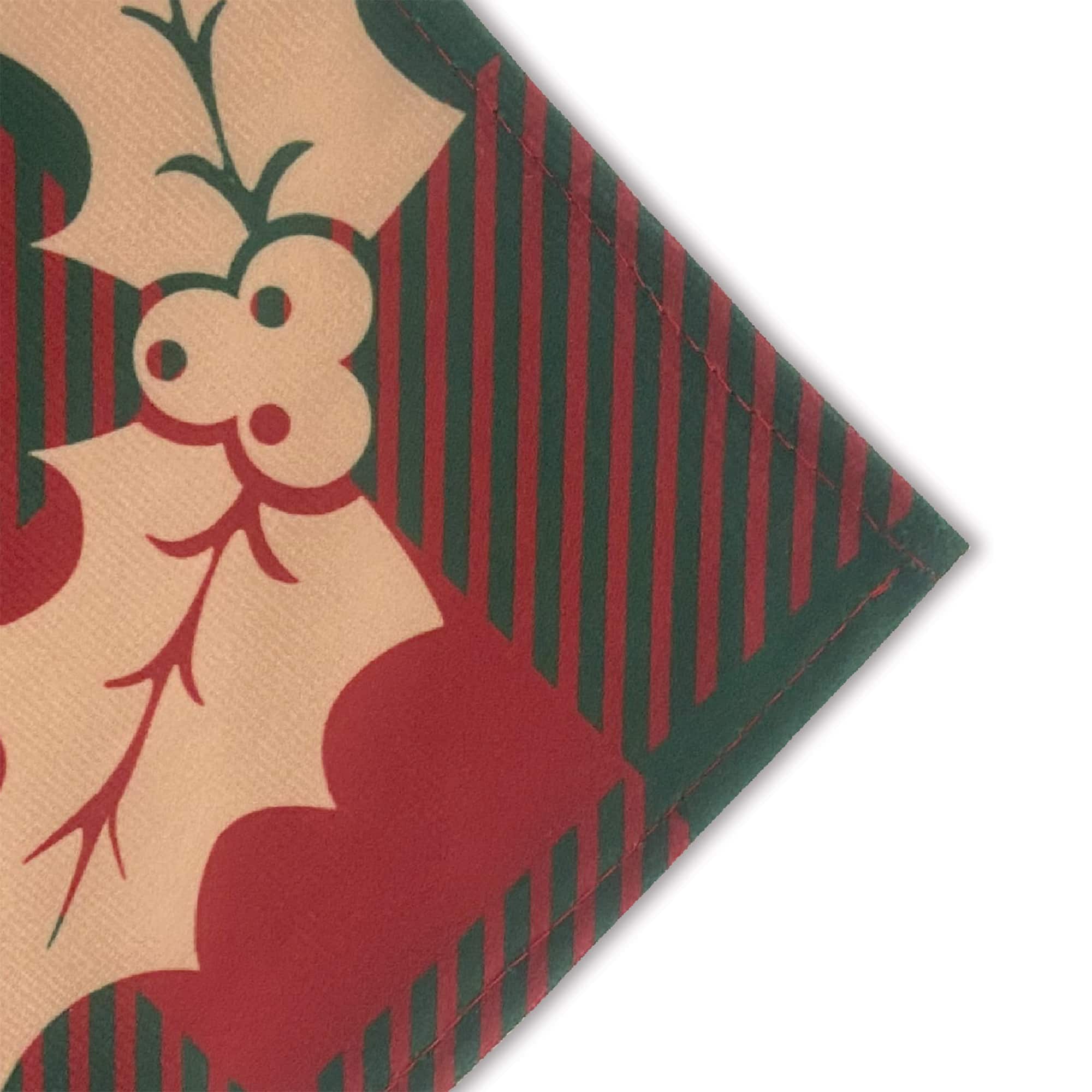 Beistle 55" x 90.5" Christmas Fabric Tablecover